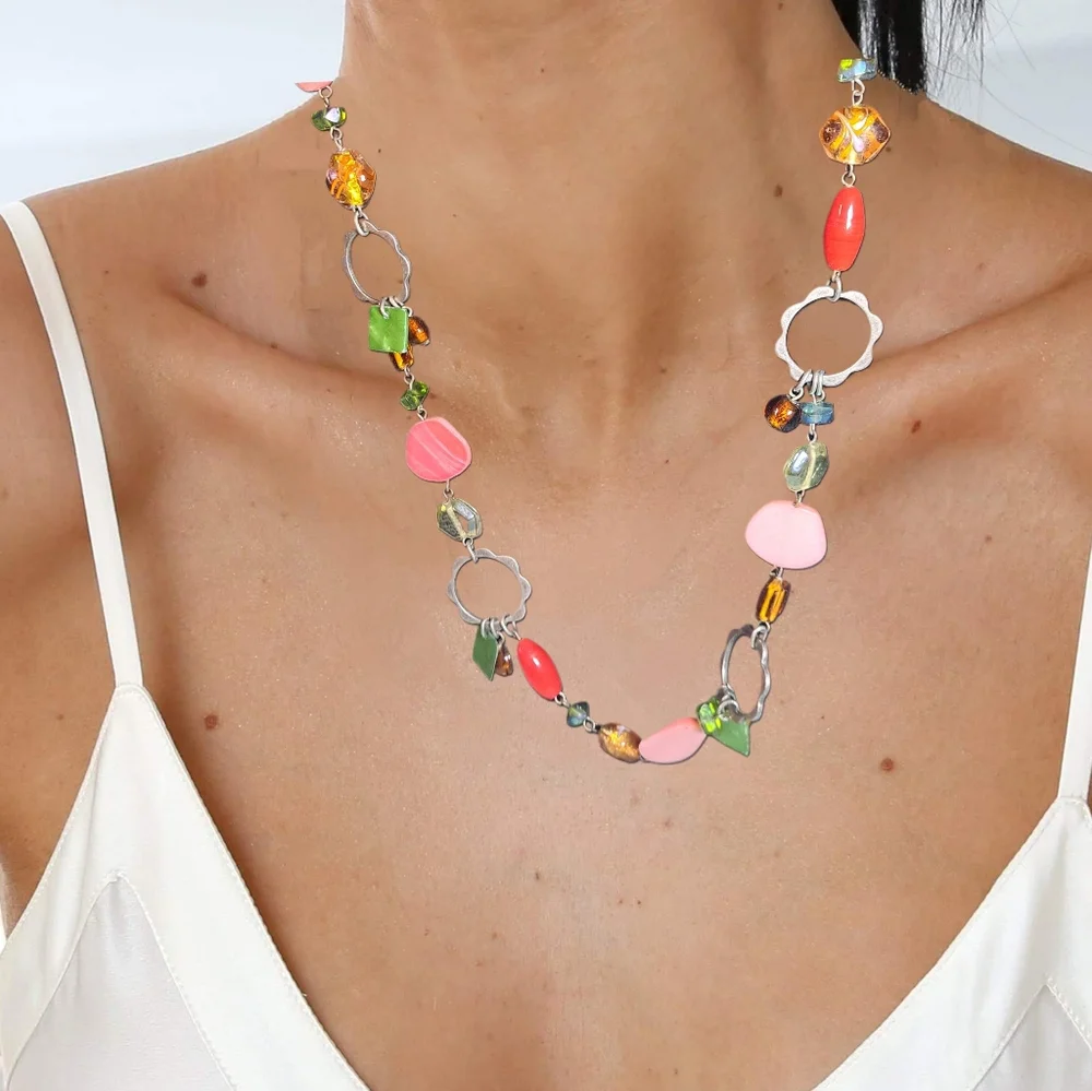 Chico's Multicolor Statement Necklace